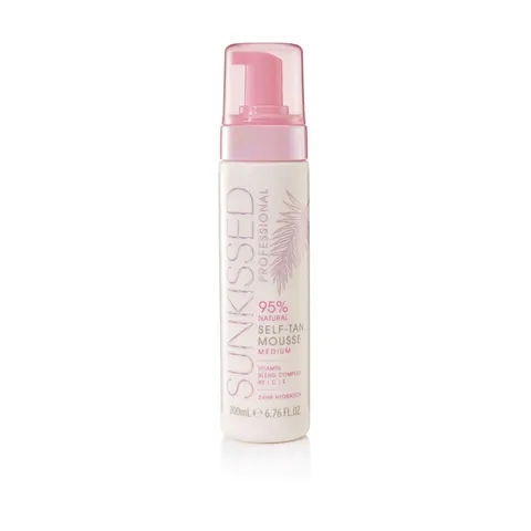 Sunkissed Self Tan Self-Tan Mousse Medium 200 ml – afbeelding 1