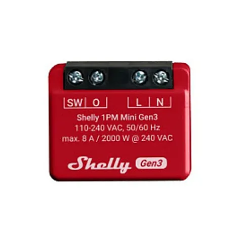 Shelly 1PM Mini Gen3 WiFi Smart Switch – image 1