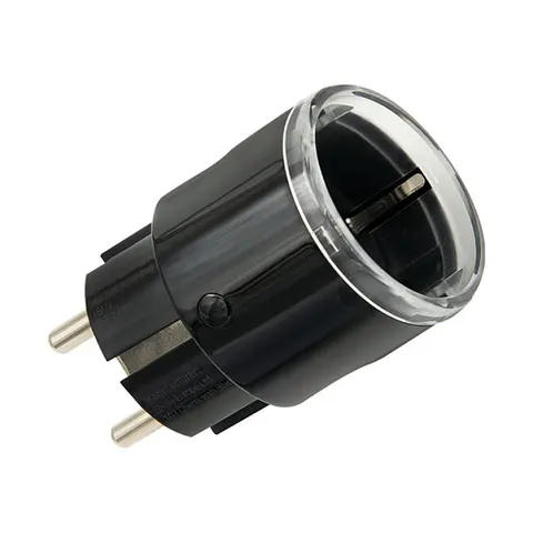 SHELLY PLUGSG3B - Conector Shelly S Gen3, negro – imagen 1