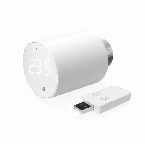 SHELLY Heizkörper-Thermostat BluTRV, Bluetooth, Zigbee, WLAN – Bild 1