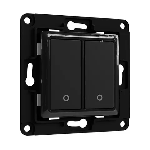 Shelly Wall switch 2 - black Wandtaster – Bild 1