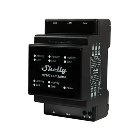 SHELLY LANSWITCH - Conmutador de red Shelly – imagen 1