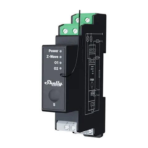 SHELLY WAVE PR2P - Shelly Wave Pro 2PM – imagen 1