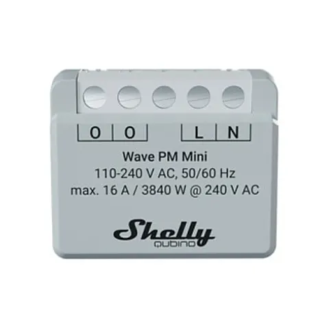 SHELLY WAVE PMM - Shelly Wave PM Mini – imagen 1