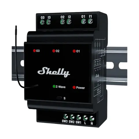 SHELLY WAVE PRO3 - Shelly Qubino Wave Pro 3 – imagen 1