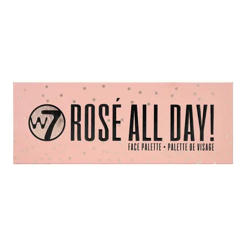 W7 Rosé All Day Face Palette – afbeelding 1