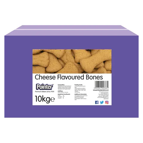 Pointer Cheese Flavoured Bones 10kg – image 1
