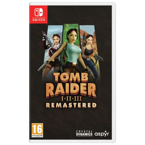 Tomb Raider I-III Remastered Nintendo Switch Game – image 1