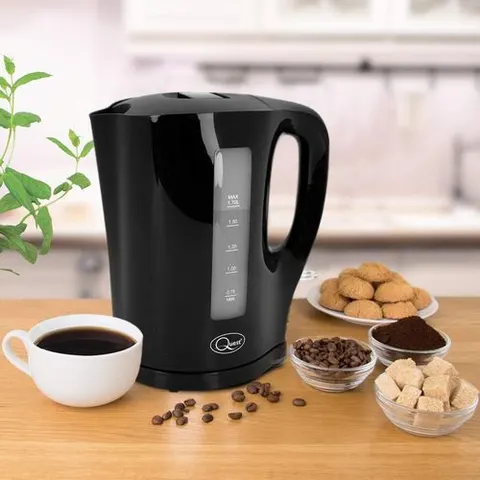 Quest 1.7l Jug Kettle Black- 35109 – image 1