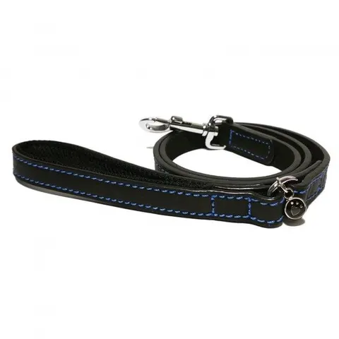 Lux Leather Black Lead 40" x 3/4" – image 1
