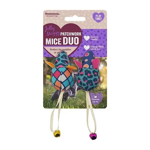 Patchwork Mice Duo – image 1