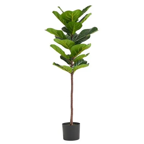 120cm Artificial Fiddle Fig Tree Premium Quality – image 1