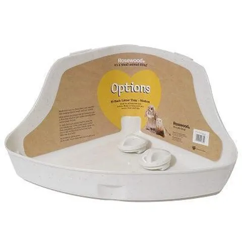 Rosewood Options Corner Litter Tray Large – image 1