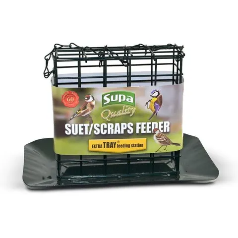 Supa Suet Block Feeder With Tray – image 1