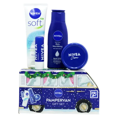 Nivea Pampervan Skincare Gift Set - 4 Pcs – image 1