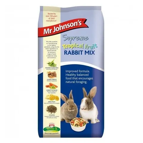 Mr Johnsons Supreme Rabbit Tropical Fruit Mix 2.25kg – image 1