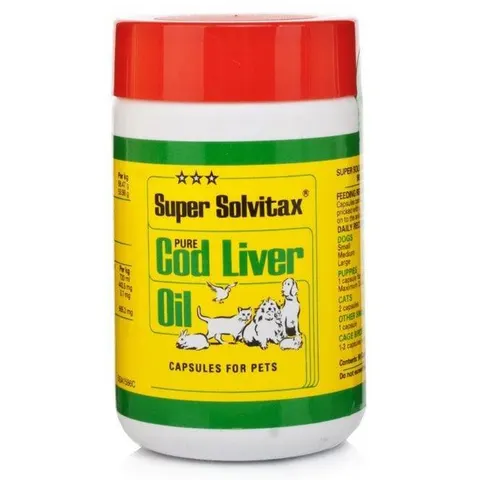 Super Solvitax Cod Liver Oil Capsules 90 Pack – image 1