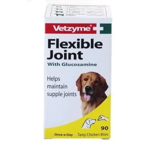 Vetzyme Flex Joint Glucose Tablets Dog 90 – image 1