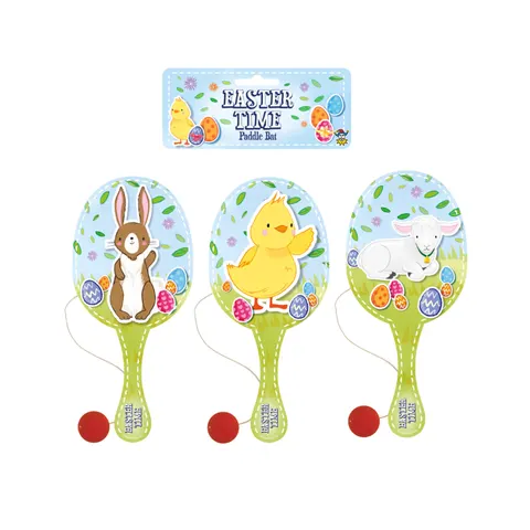 Easter Paddle Bat & Ball – image 1