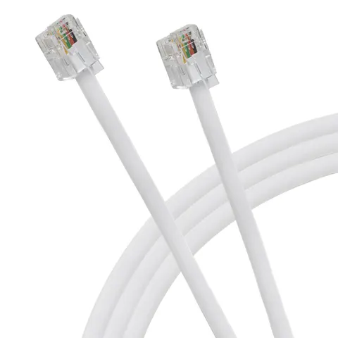 Maplin SK64U telephone cable 3 m White – image 1