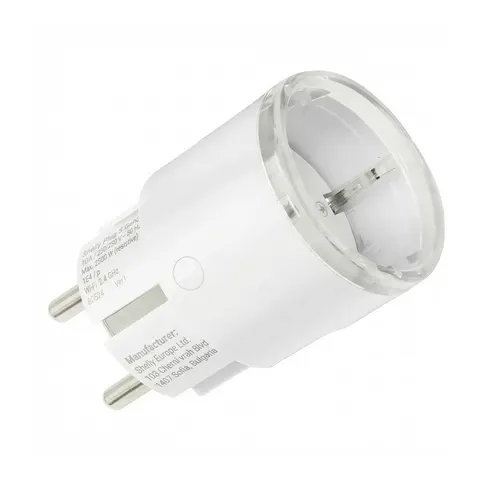 SHELLY PLUGPMG3W - Shelly Plug PM Gen3, white – imagen 1