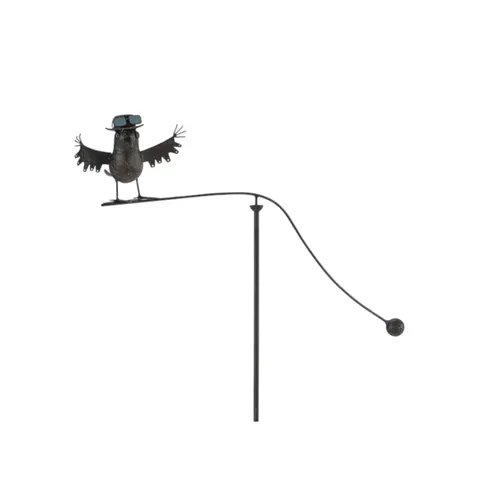 55" Metal Bird Garden Stake – image 1