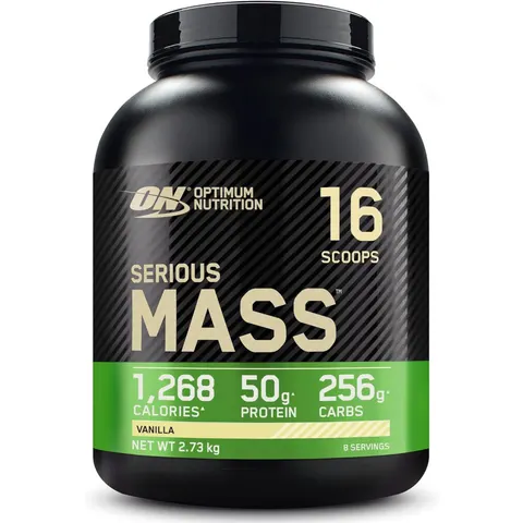 Optimum nutrition on serious mass vanilla 2730gr – imagen 1