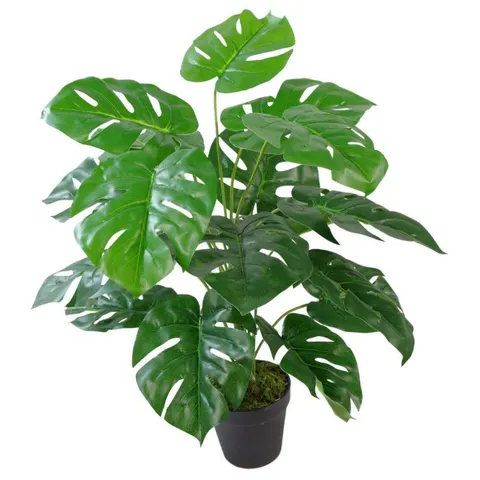 Artificial Cheese Plant Monstera 60cm 2ft Plants – image 1
