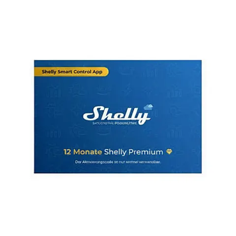 SHELLY PREMIUM - 12 meses Shelly Smart Control Premium – imagen 1