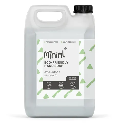 Miniml Hand Wash Refreshing Lime & Basil 5L – image 1