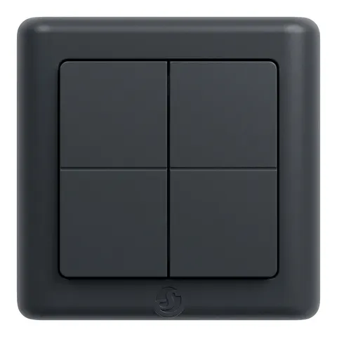 SHELLY BWS4ZBDKG - Shelly BLU Wall Switch 4 ZB DK – imagen 1