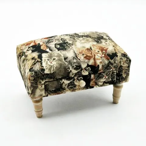 CAT Footstool With Drawer – image 1
