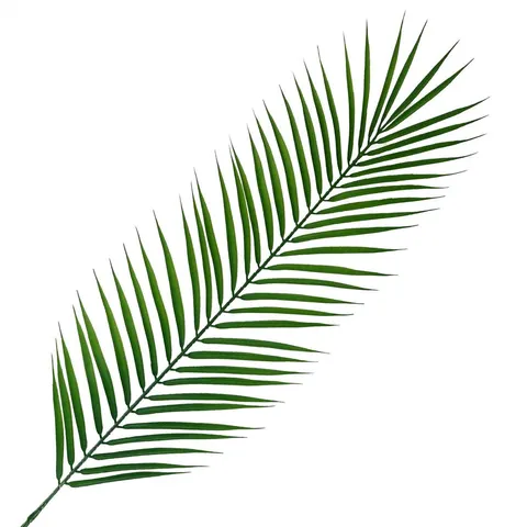 Artificial 100cm Realistic Artificial Palm Leaf – image 1
