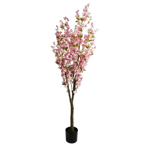 180cm Artificial Pink Cherry Tree – image 1