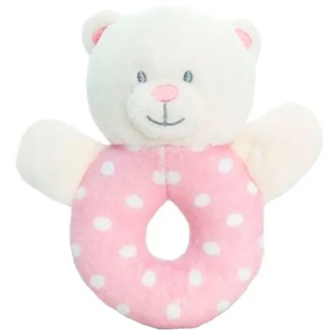 Keel Toys Teddy Bear Rattle – image 1