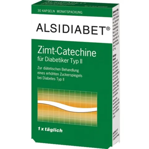 Alsidiabet Zimt Catechine Kapseln – Bild 1
