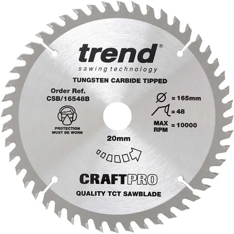 Trend CRAFTPRO Wood Cutting Saw Blade – image 1