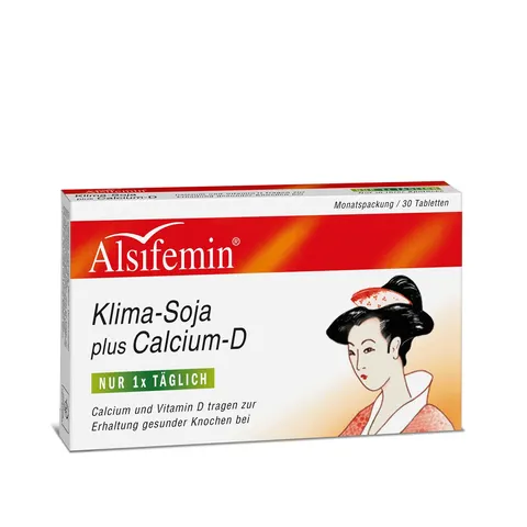 Alsifemin Klima-Soja plus Calcium-D 30 St Tabletten – Bild 1
