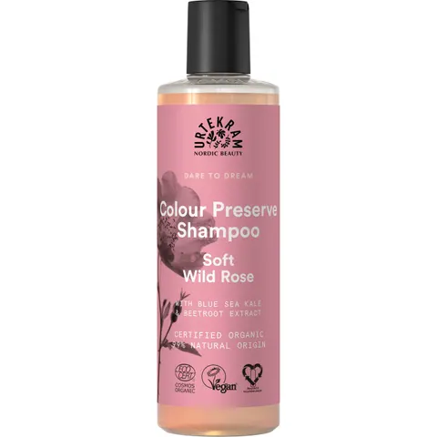 Urtekram Soft Wild Rose Shampoo 250 ml – afbeelding 1