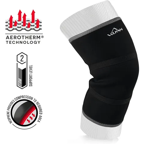 (XL) Vulkan Classic Knee Support Neoprene Sleeve 5mm – image 1