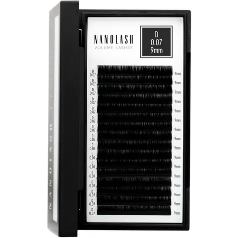 Nanolash Volume Lashes - D Krul 0.07 - 9mm – afbeelding 1