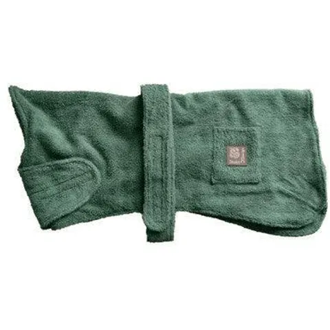 Danish Design Dog Robe Towelling Green 50cm – image 1