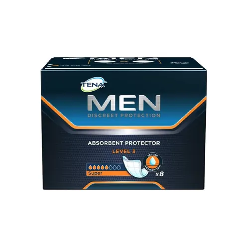 TENA Men Absorbent Protector Level 3 Super (8) – image 1