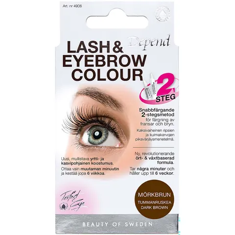 Depend Cosmetic - Perfect Eye Lash & Eyebrow Colour Dark Brown – immagine 1
