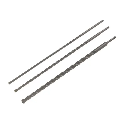 BlueSpot 3 Piece Long SDS Plus Drill Bit Set – image 1
