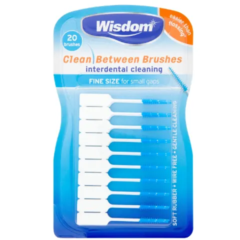 Wisdom fijne afstandborstels - 20 stuks – afbeelding 1
