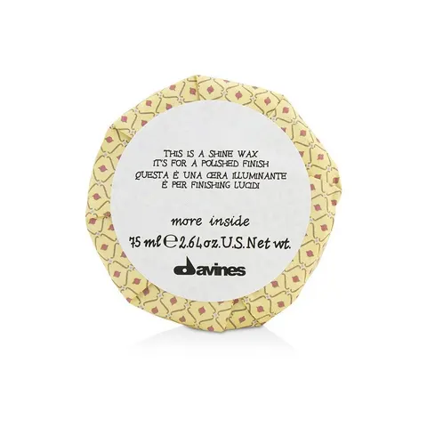 75ml Davines More Inside Shine Wax – Bild 1