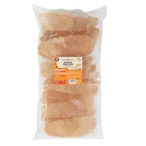 Tasty & Meaty Rawhide Chew Shoe 10 Pack – image 1