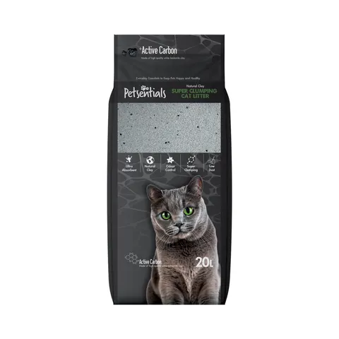 Petsentials Cat Litter Activated Carbon 20L Bag – image 1