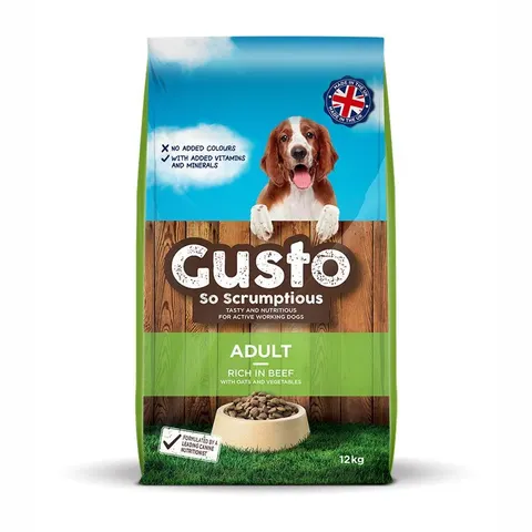 Gusto Adult Beef 12kg – image 1